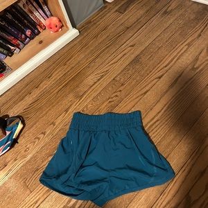 Teal AS revival shorts